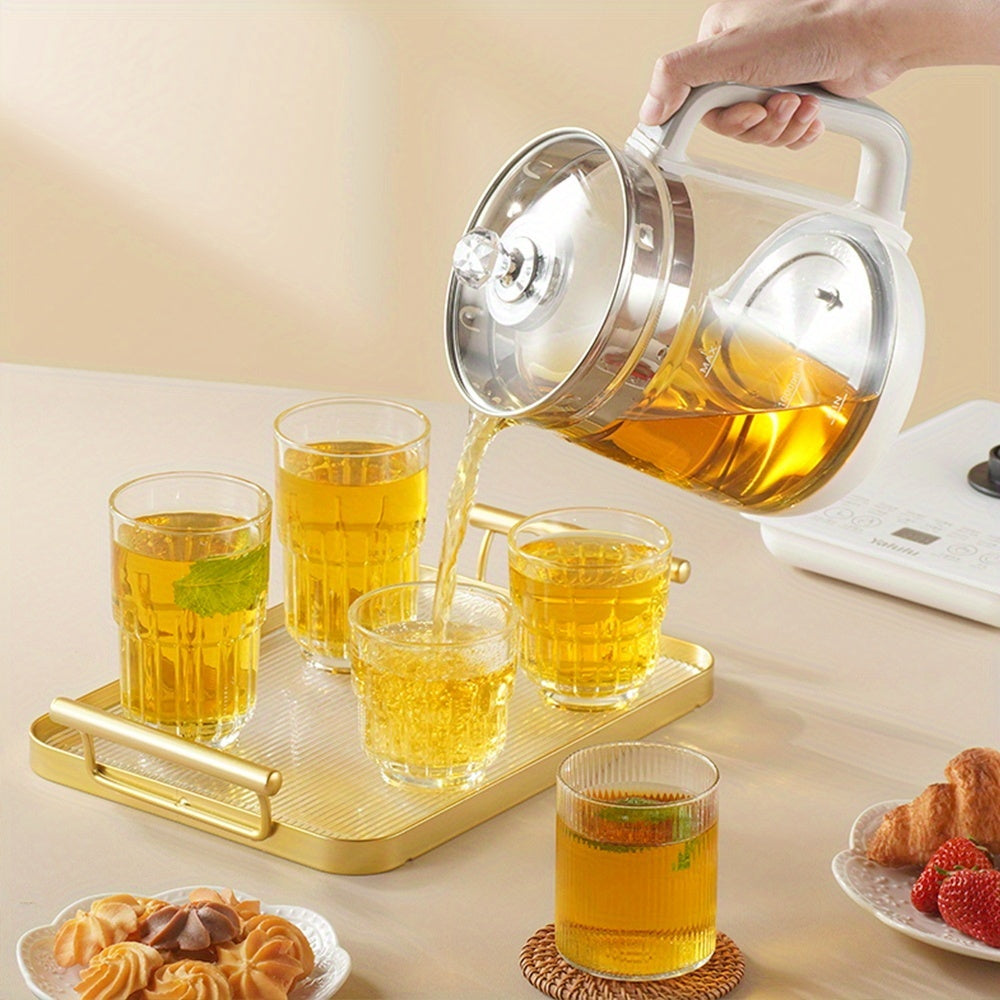 Electric Kettle 1.8L Glass Health Pot with Removable Filter