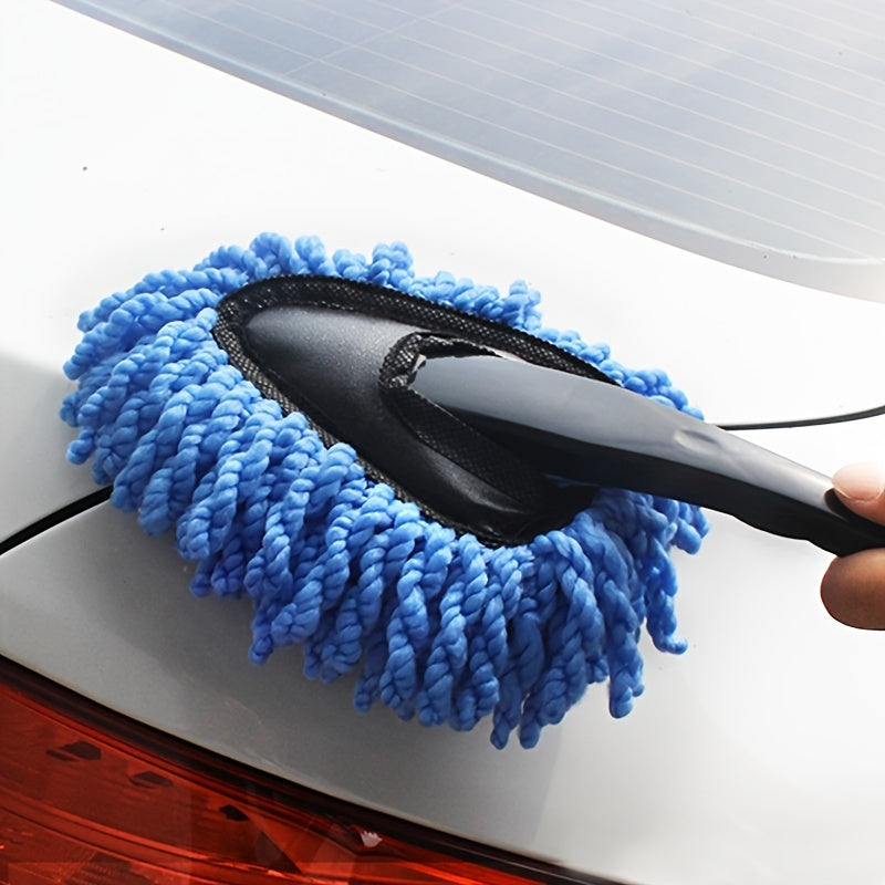 Small Nanofiber Car Dust Removal Brush Soft Cleaning Duster