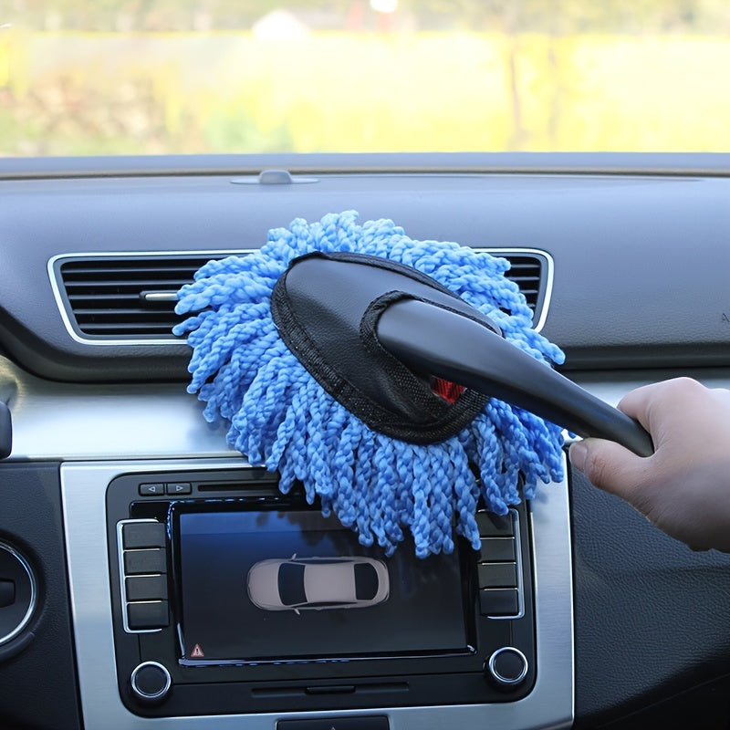 Small Nanofiber Car Dust Removal Brush Soft Cleaning Duster