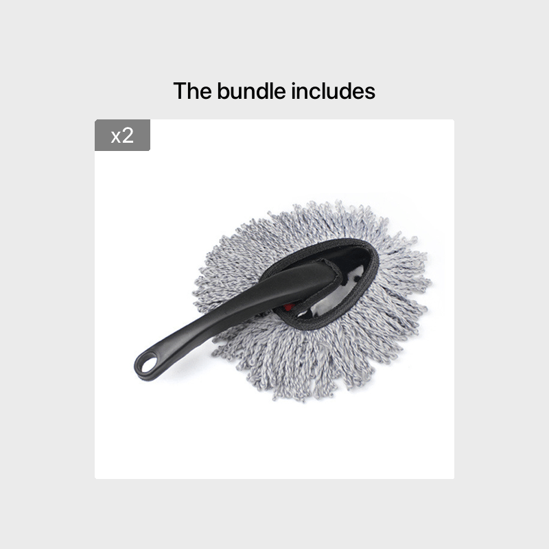 Small Nanofiber Car Dust Removal Brush Soft Cleaning Duster