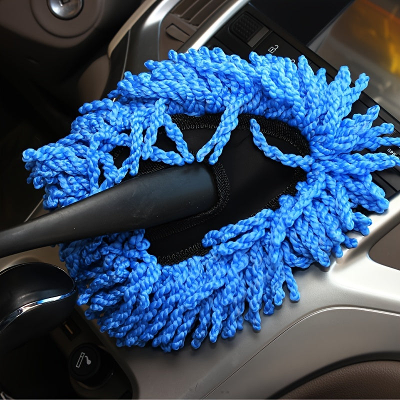 Small Nanofiber Car Dust Removal Brush Soft Cleaning Duster