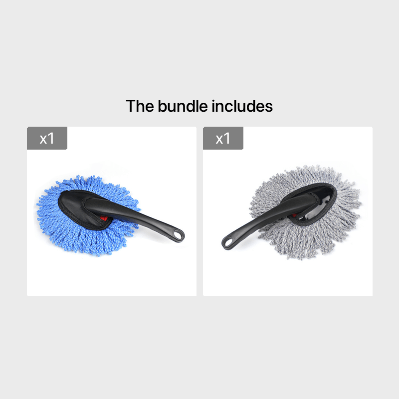 Small Nanofiber Car Dust Removal Brush Soft Cleaning Duster
