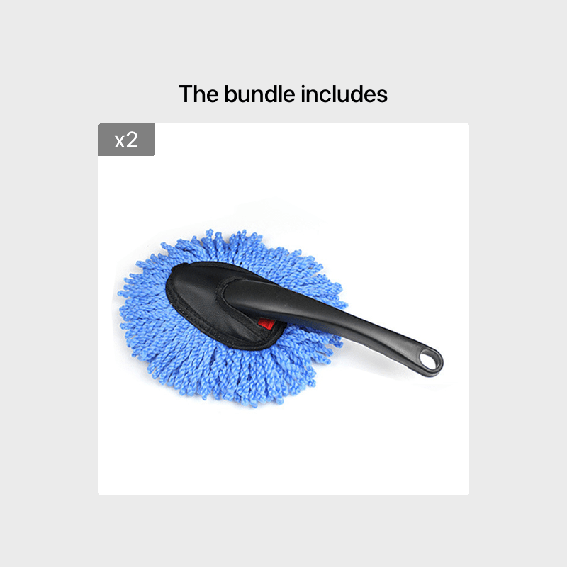 Small Nanofiber Car Dust Removal Brush Soft Cleaning Duster